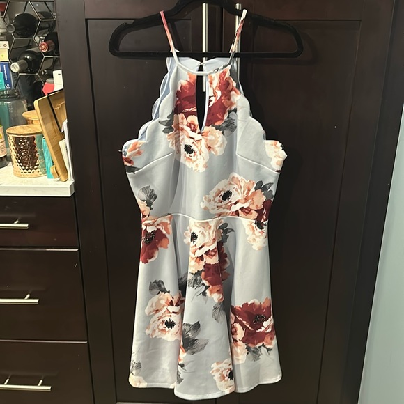 Floral Skater Dress - Picture 1 of 3